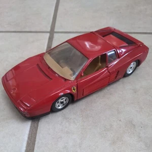 Vintage Revell 1988 Ferrari Testarossa 1/24 Scale DieCast Sports Car Replica  - Picture 1 of 12