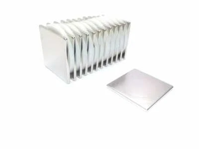 RADIAL MAGNETS Neodymium Magnet Block N35 1" x 1" x 1/16"(A) - Price is per magnet