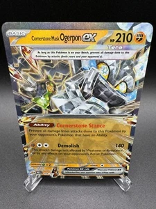 Cornerstone Mask Ogerpon ex 058/131 Prismatic Evolutions Holo - Picture 1 of 4