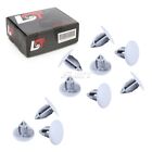 10x Interior Clips Universal Fasteners Clips &#216; 0 11/32-0 3/8in Head 0 7/8in Grey
