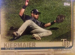 Kevin Kiermaier 2019 Topps  #420 Tampa Bay Rays series 2 - Picture 1 of 2