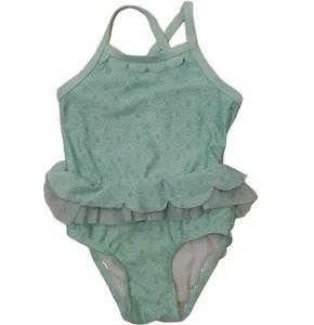 Cat And Jack Toddler Girl One Piece Swimsuit Girls 5T  Bathing Mermaid - Picture 1 of 4