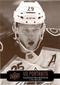 [HR1] 2021-22 Upper Deck Portraits # P-27 Nathan MacKinnon - Colorado Avalanche