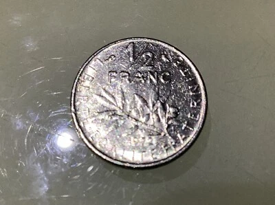 França 1/2 franco 1972 circulado - Imagem 1 de 2