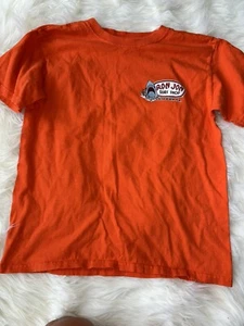 Ron Jon Surf Shop Kids S Classic Orange Shark Tee. Cute, Fun - Picture 1 of 8
