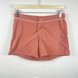 Patagonia Women’s Shorts Size 2 Orange Nylon - Picture 1 of 5