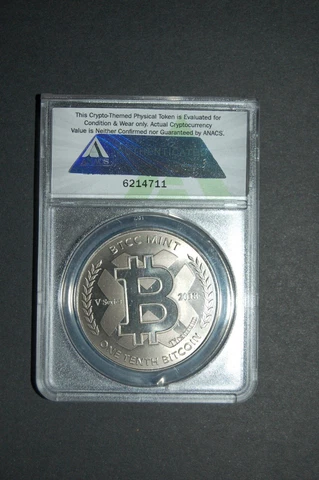 2018 BTCC Coin ( 0.1 btc )Titanium Graded MS 67 Cover