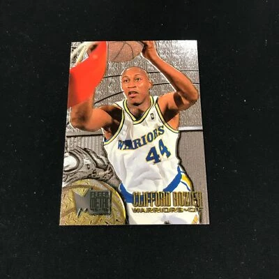 1995-96 Fleer Metal CLIFFORD ROZIER #35 Golden State Warriors *DC10A - Image 1 of 3