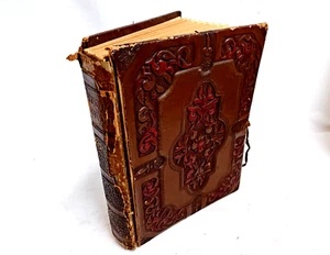 Beautiful Vintage embossed personal Folio / Portfolio C&C - Picture 1 of 3