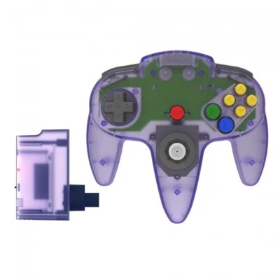 TeknoGame N64 Wireless 2.4 GHz controller s Atomic Purple - Image 1 of 4