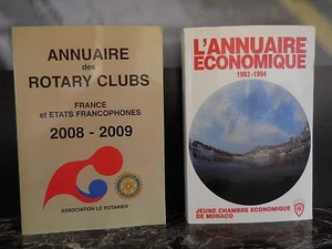 Annuaires Monaco 1993.1994 Rotary clubs 2008.2009 ARTBOOK by PN - Imagen 1 de 12
