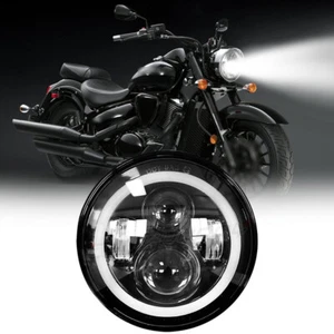 Faro LED alto/bajo DRL para Suzuki Boulevard M50 M90 C50 VZ800 5-3/4 5,75" PULGADAS - Imagen 1 de 12