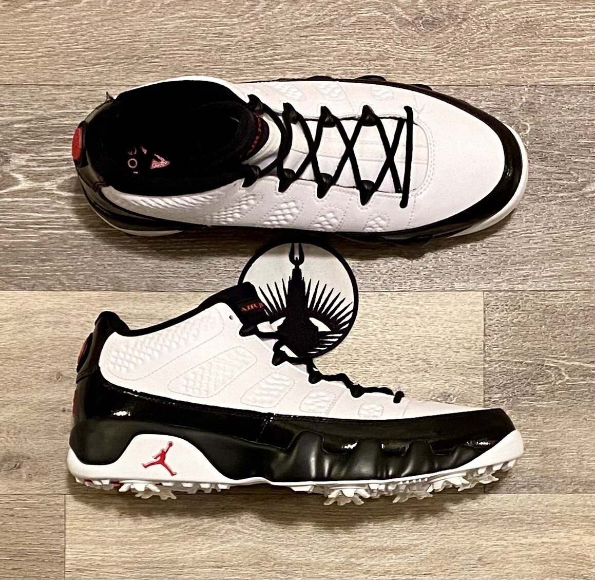 Jordan 9 Golf Low White Black True Red for Sale Jordan 9 Golf Low White Black True Red for Sale