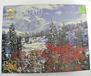 Vintage Golden Guild Puzzle "Mt. Shuksan in Winter"  500 Pieces NEW SEALED - Picture 1 of 6