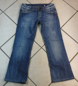 VIGOSS "BOOT CUT" E.U.C. WOMEN'S PANTS DENIM BLUE JEANS. SIZE 7 INSEAM 27 - Picture 1 of 4