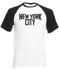 New York City Men's Baseball Shirt Big Apple Usa Classic America Nyc