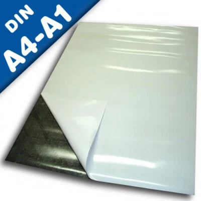 MAGNOSPHERE Self-Adhesive Plain Magnetic Sheet A1 - A4 - height 0.5 mm