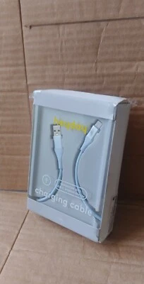 Heyday 6ft. Charging Cable For Android New (Gray) Open Box - Image 1 of 2