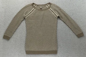 Banana Republic Youth Girls XS Sweater Tumble Pebble Beige Tan Long Sleeve - Picture 1 of 10