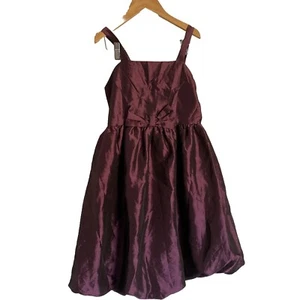 Pearce Fionda Purple Bubble Hem Girls Occasion Christmas Dress Age 10 140cm - Picture 1 of 8