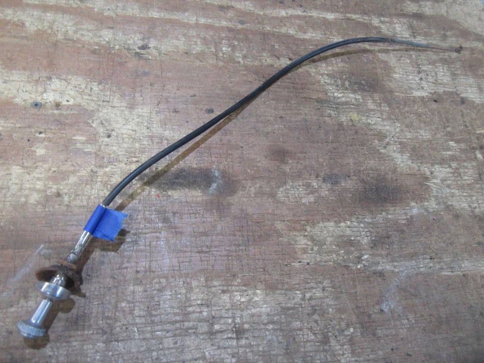 Mercury Monterey 1965 panel de retroceso interior perilla de cable de ventilación de aire fresco lado del conductor Foto 1 de 2