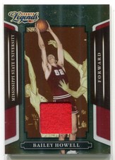 2008 Donruss Sports Legends Materials Mirror Red 55 Bailey Howell Jersey 126/500