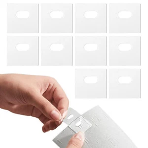 Vertical Blind Repair Tabs Clear Blind Fixer Tabs Snap in Replacement Slats - Picture 1 of 9