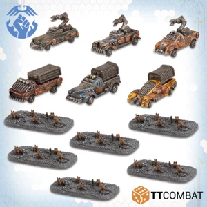 Dropzone Commander nuovo con scatola Resistance K9 Technicals - Foto 1 di 6