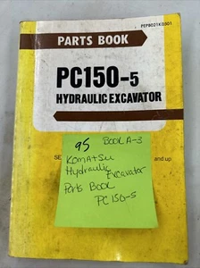 Komatus Parts Book PC150-5 Hydraulic Excavator - Picture 1 of 4