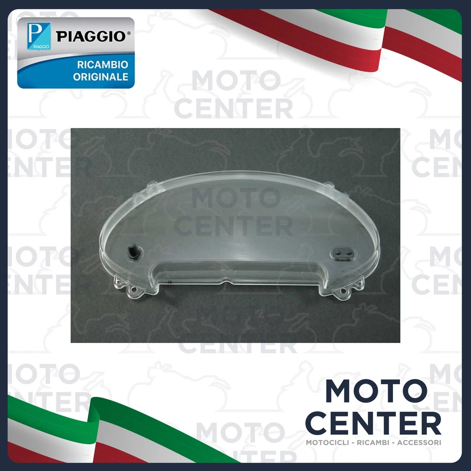 VETRO GRUPPO STRUMENTI PIAGGIO BEVERLY TOURER 125 250 300 400 EURO 3 ('07-'10) - Immagine 1 di 1