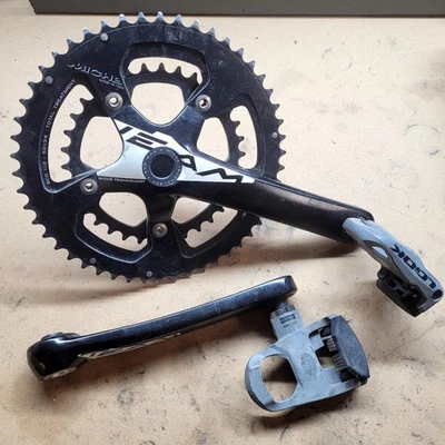 Guarnitura MICHE Team Evo Max 172,5 Mm Bici Da Corsa Foto 1 de 4