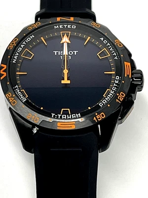 Reloj Hombre Tissot T-Touch Connect Solar Titanio T121420A Pantalla Táctil Sin Carga Foto 1 de 4