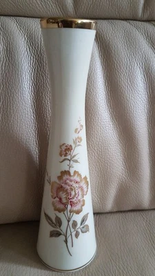  Alka Kunst AK Alboth Kaiser Bavaria Vase Goldnelke 20cm  Blumenvase Goldrand - Bild 1 von 4