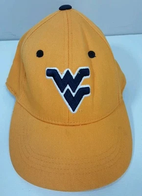 Gorra de béisbol WV amarilla West Virginia Mountainers ajustada talla juvenil Foto 1 de 4