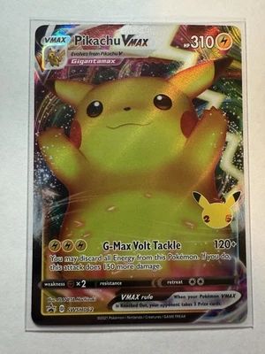 Pokemon Pikachu VMAX SWSH062 Sword & Shield Promo Cards Holo Near Mint - Image 1 of 2