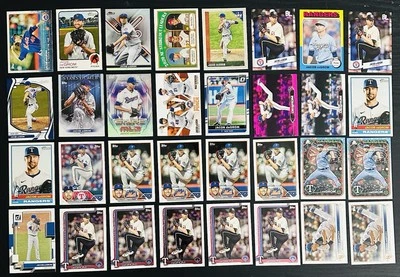 Jacob DeGrom Collection - 32 Cards M/NM  2015-2025 New York Mets Texas Rangers - Image 1 of 2
