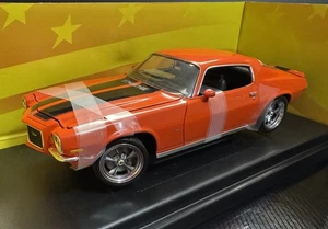 1970 1/2 Chevrolet Camaro Z/28 Hugger Orange Ertl 1/18 GMP Torque Thrust Wheels - Picture 1 of 17