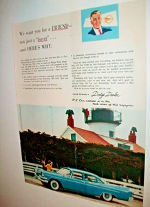 1958 Dodge Royal 4 door sedan dealer-mag car ad- "We want for for a friend..." - Picture 1 of 1