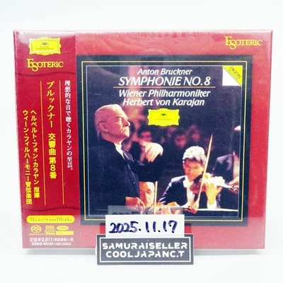 ESOTERIC SACD ESSG-90181 Bruckner Symphony No. 8 Karajan VPO Japan NEW - Image 1 of 4