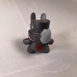 Kidrobot Fatcap Series 3 D. Ross Scribe Rhino Gray 2.5" Graffiti Art Toy fat cap - Picture 1 of 6