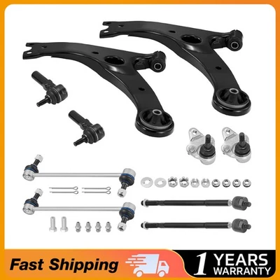 For Toyota Corolla 2009 2010-2013 Front Lower Control Arm Ball Joints Sway Bar - Imagem 1 de 4