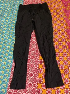 Lululemon street to studio pant unlined LW5J84S Black Pants Size 8 - Picture 1 of 5
