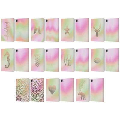 OFFICIAL MONIKA STRIGEL DREAMLAND GOLD LEATHER BOOK WALLET CASE FOR APPLE iPAD - Image 1 of 4