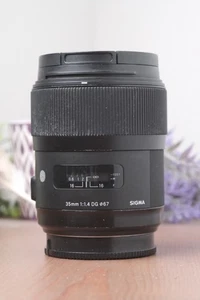 Lente Sigma 35 mm f/1,4 Art DG HSM Prime para Sony montura A - Imagen 1 de 6