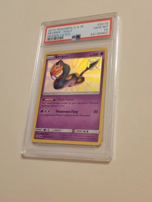 Seviper - Pokemon Hidden Fates #SV15 - Gem Mint PSA 10 - Image 1 of 4