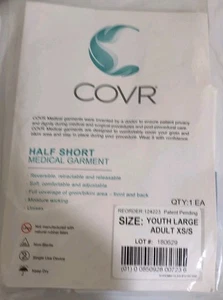 Patient Privacy Medical Garment Half Short Unisex Cover Your Groin Bikini Area - Picture 1 of 2
