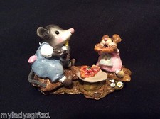 Wee Forest Folk Special Color Creative Hands Little Girl Possum's Pizza Party