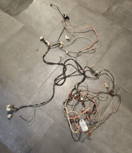 Bally Baby Pac Man Pinball Full Cabinet Wire Harnesses uncut - Picture 1 of 6