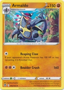 Armaldo 096/195 Rare Silver Tempest Pokemon TCG - Picture 1 of 1
