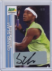 2013 ACE AUTHENTIC SCOVILLE JENKINS AUTO /5 GRAND SLAM #BA-SJ1